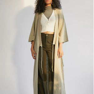 Free People Florence Wrap Sweater Dress